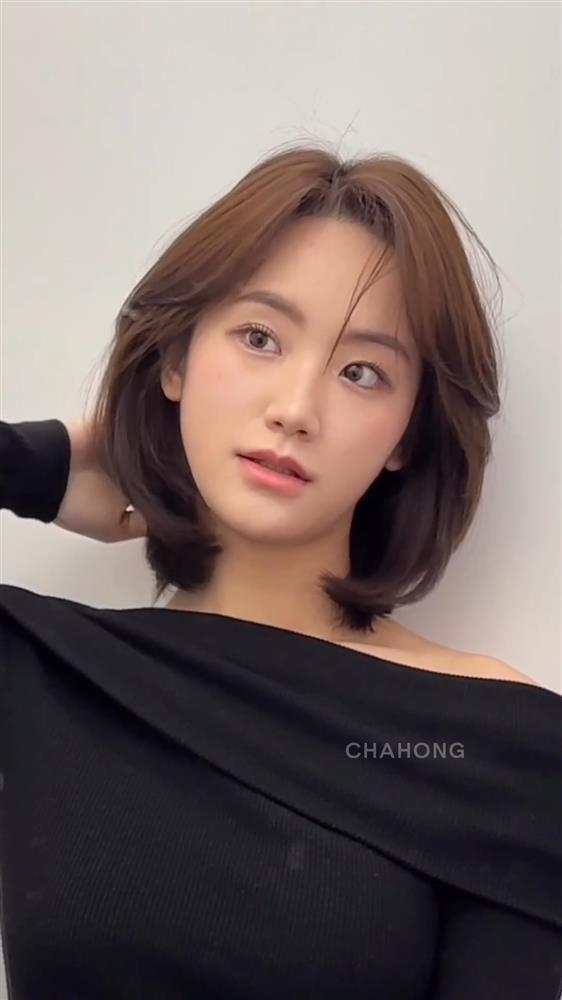 5 kiểu tóc ngắn không cần cắt mái vẫn giúp nhan sắc thăng hạng-5