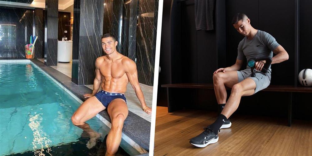 Cristiano Ronaldo khoe body vạm vỡ ở tuổi U40-2