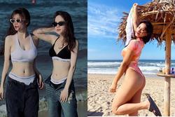 2 nữ cầu thủ Việt tích cực mặc khoe body khi rời sân cỏ, hot nhất là thời trang đi biển?