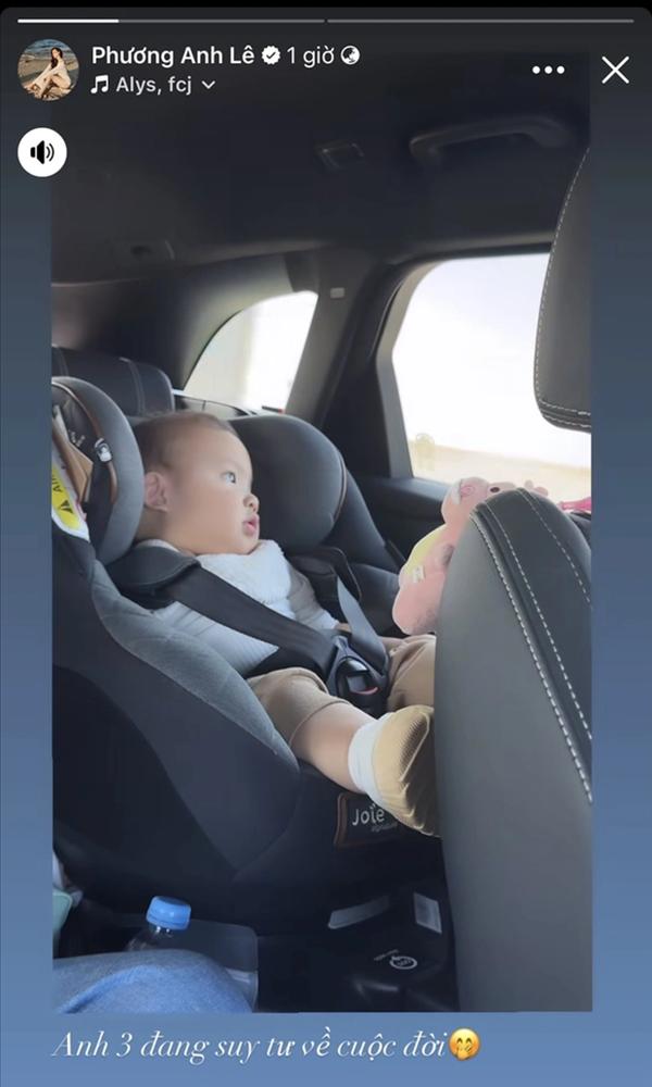 Thiếu phu nhân hào môn Phanh Lee hiếm hoi công khai hình ảnh rõ mặt nhóc tỳ-1