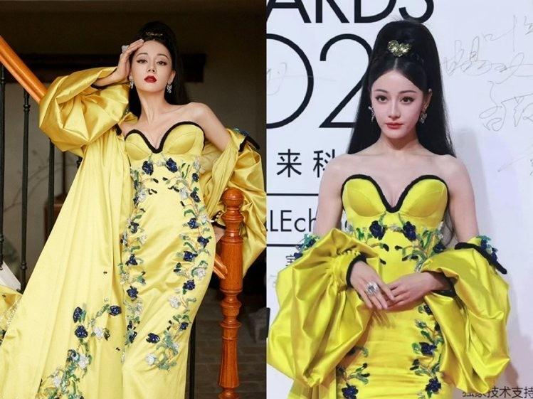 Vòng ba lép xẹp của Địch Lệ Nhiệt Ba gây xôn xao mạng xã hội-5