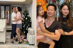 Phan Như Thảo khoe khoảnh khắc 'khóa môi' với chồng, con gái 7 tuổi gây chú ý với chân dài miên man