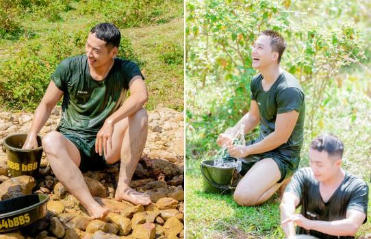 Dàn cast Sao Nhập Ngũ gây sốc khi tắm bán khỏa thân trên sóng truyền hình-2