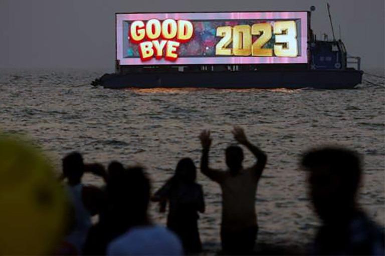 Khoảnh khắc châu Á tưng bừng bước sang năm mới 2024-11