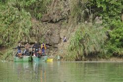Tìm thấy thi thể lái xe mất tích dưới lòng hồ thủy điện ở Hà Giang
