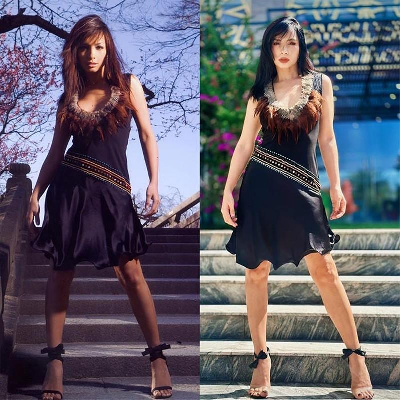 Siêu mẫu Thúy Hạnh khoe nhan sắc gợi cảm, quyến rũ không thay đổi sau 18 năm-2