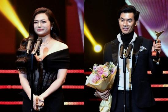 Kiều Anh khóc, Nhan Phúc Vinh xúc động khi đoạt 'Nữ - Nam diễn viên ấn tượng' VTV