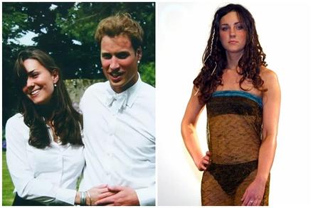 Chiếc váy xuyên thấu khiến William say mê Kate