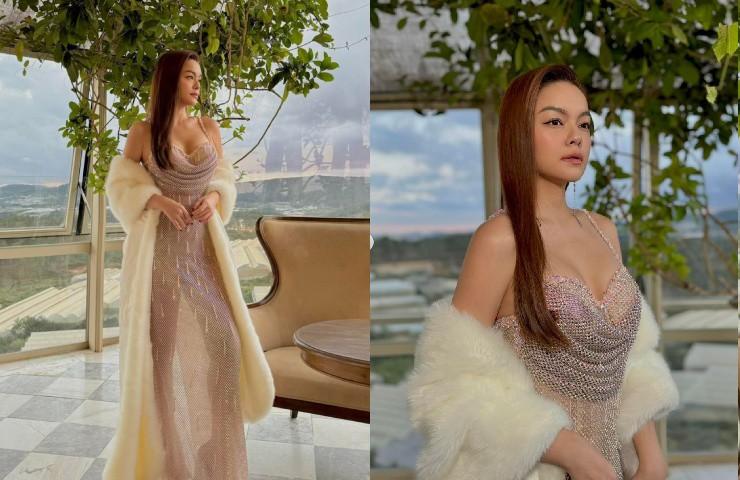 Phạm Quỳnh Anh, Diệp Lâm Anh cạnh tranh body gợi cảm với váy áo lấp ló khoe đường cong-1