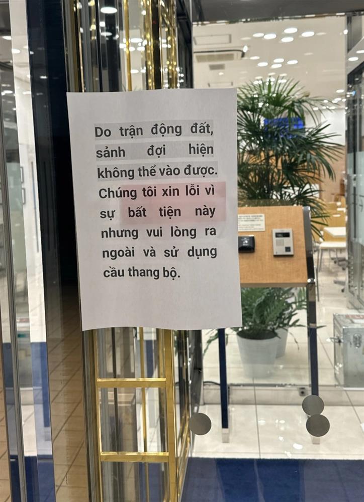 Khách Việt thấy xe khách như bay trên đường vì động đất ở Nhật Bản-1