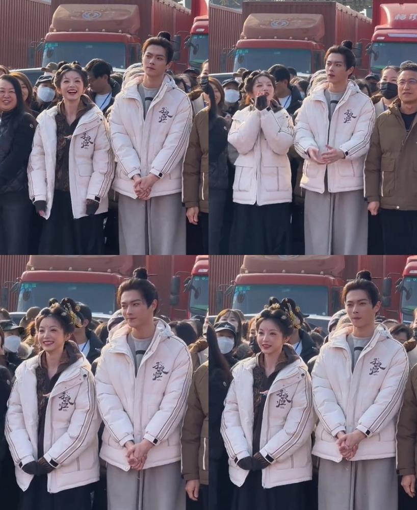 Búp bê cổ trang Điền Hi Vi đẹp xuất sắc đốn tim khán giả trong ngày khai máy-2