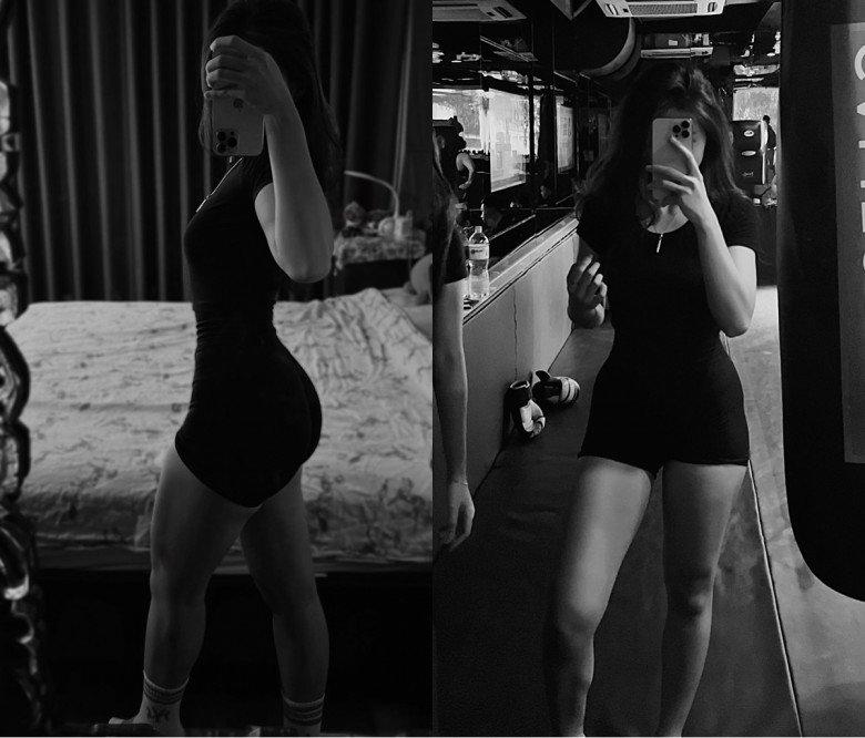 Không hổ danh con gái Hoa khôi bóng chuyền, Huệ Anh 16 tuổi sở hữu nhan sắc và chiều cao nổi bật, bắp tay rắn chắc đến bất ngờ-7