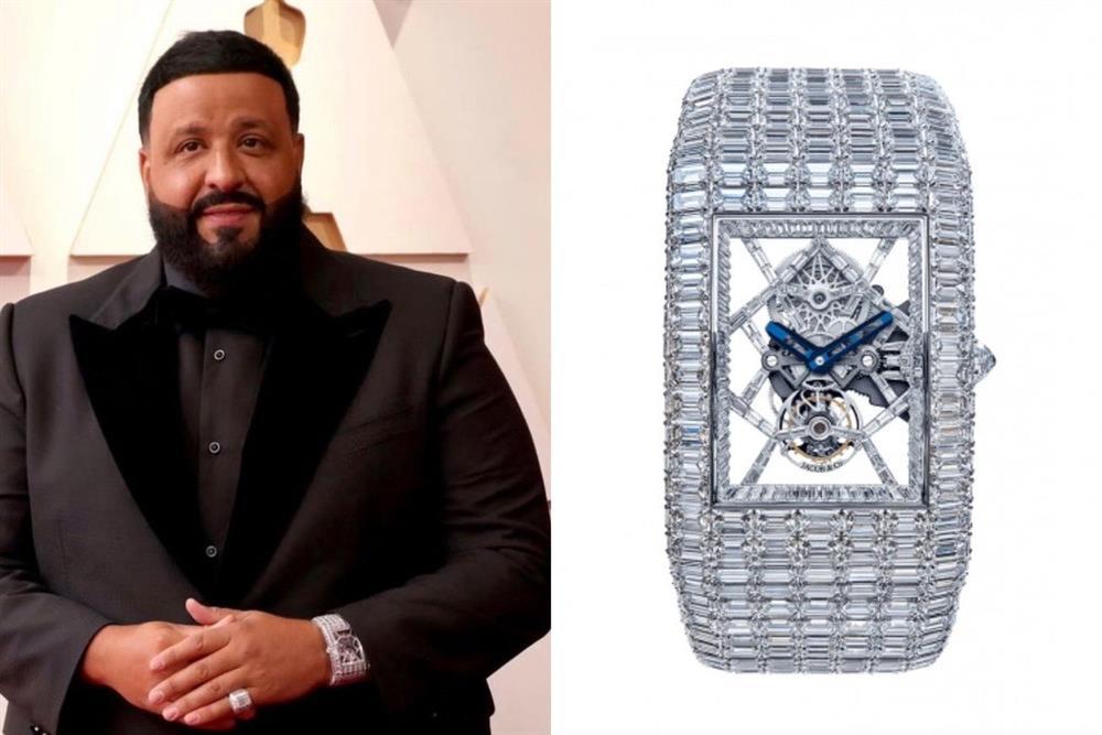 DJ Khaled sở hữu nhiều đồng hồ nạm kim cương, chiếc đắt nhất hơn 70 tỷ đồng-2