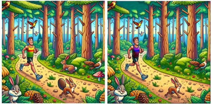 Tìm đủ 5 điểm khác nhau giữa hai bức tranh chứng tỏ bạn có siêu thị lực này-1