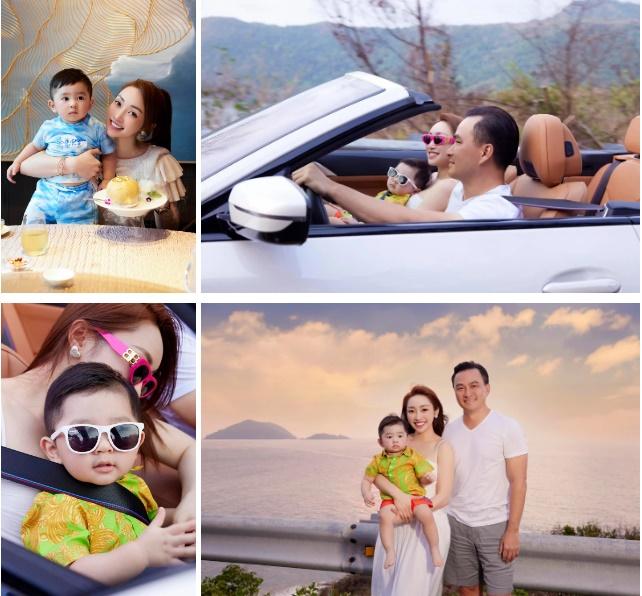 Mới hai tuổi đã phủ kín đồ hiệu, đi du lịch khắp nơi: Con trai Chi Bảo và vợ trẻ được khen không ngớt vì lí do này-7