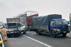 5 ô tô va chạm liên hoàn trên cao tốc Trung Lương - TPHCM