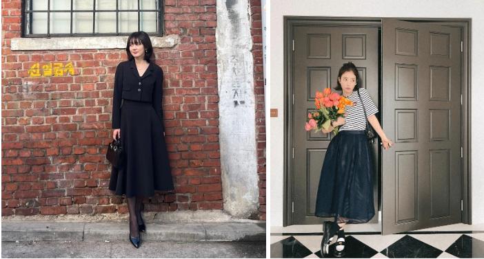 5 mẫu chân váy giúp phong cách của phụ nữ trên 40 tuổi thêm sang xịn mịn-1