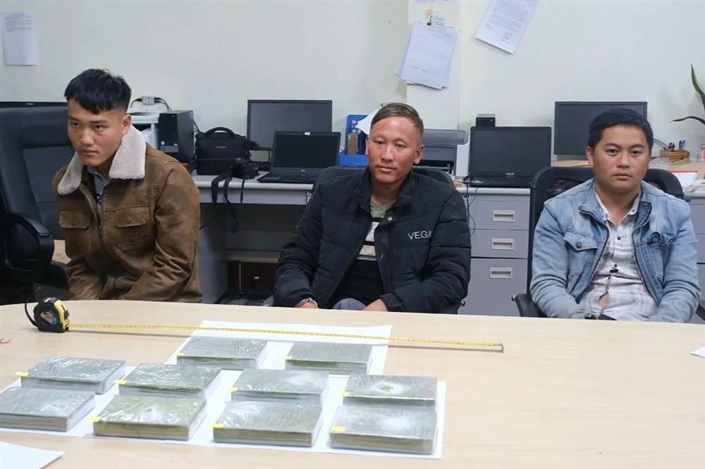 Phá chuyên án ma túy, bắt 3 đối tượng, thu giữ 10 bánh heroin-1