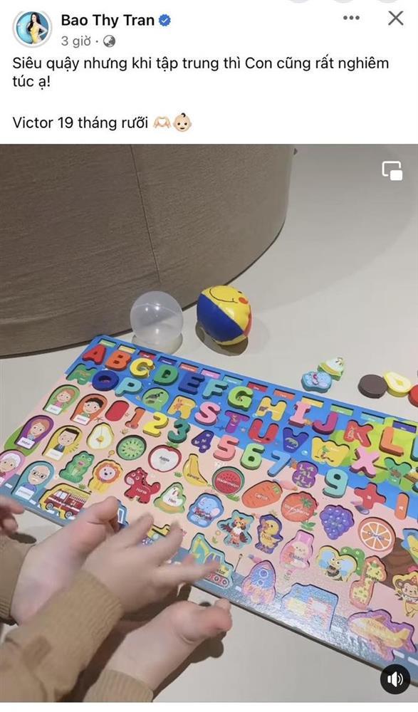 Bảo Thy vô tình hé lộ tên thật của quý tử, ý nghĩa toát lên tố chất thông minh, con nhà quyền quý-7