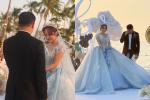 Váy cưới của Vân Hugo nặng 12 kg, đính hàng nghìn viên pha lê-8