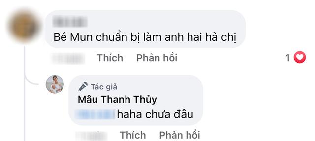 Sinh con chưa tròn năm, Mâu Thủy đã để lộ chi tiết mang thai lần 2, chính chủ phản hồi thế nào?-4