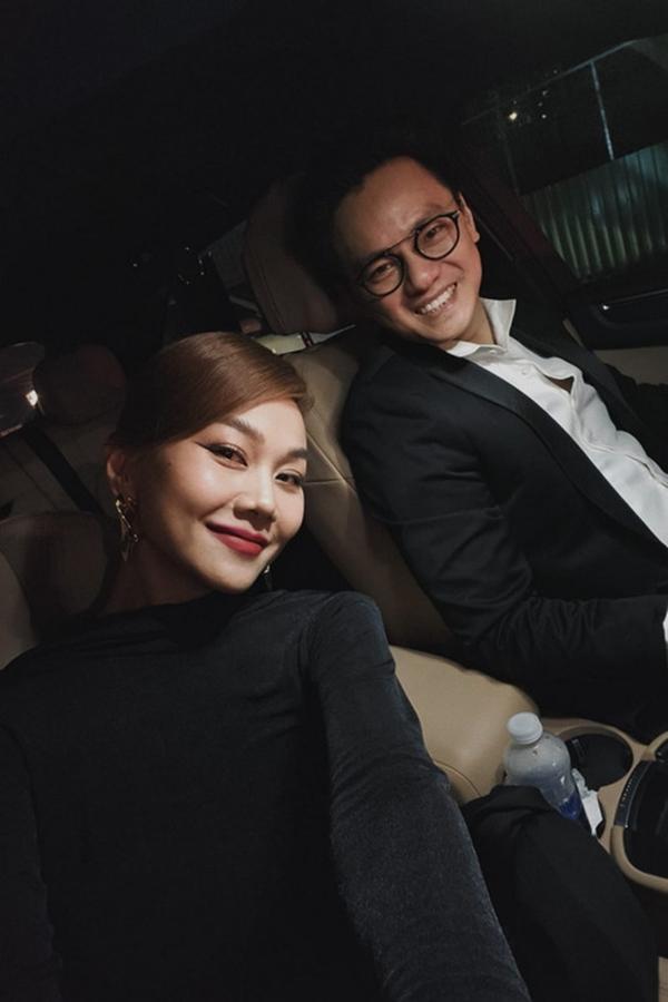 Siêu mẫu Thanh Hằng và chồng nhạc trưởng hạnh phúc sau 3 tháng kết hôn-5