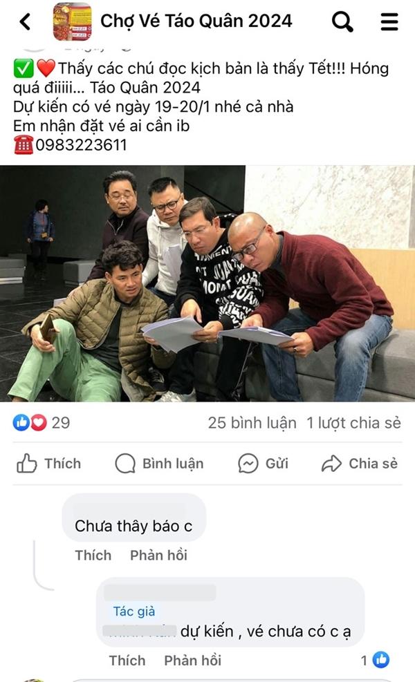 Hỗn loạn vé xem Táo Quân 2024-2