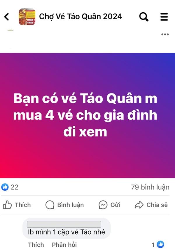 Hỗn loạn vé xem Táo Quân 2024-3