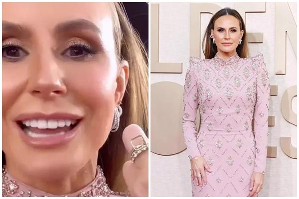 Quả cầu vàng 2024: Taylor Swift như tạc tượng, Rosamund Pike che mặt sau tai nạn-11