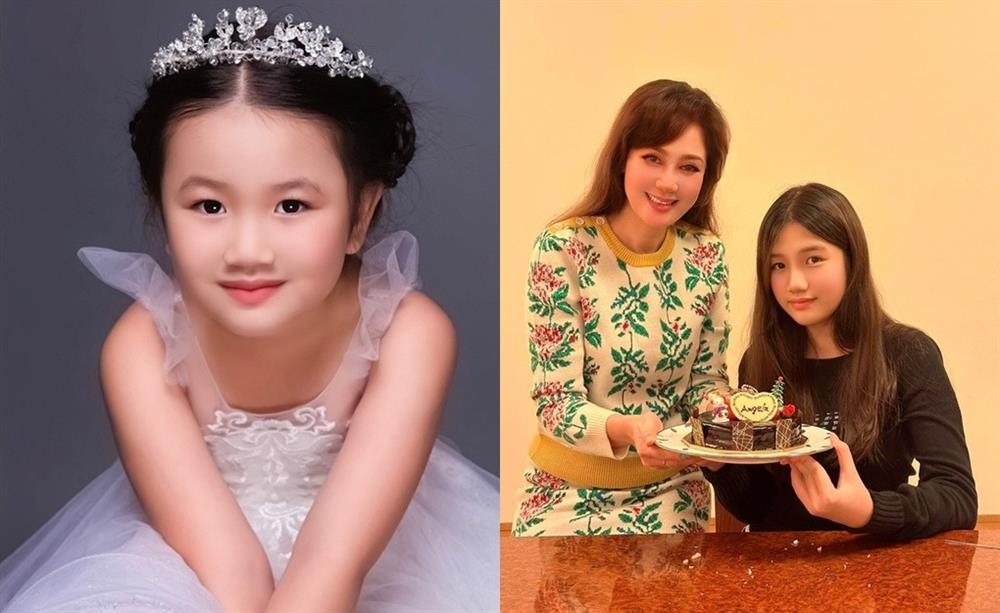 Con gái của Hoa hậu Đàm Lưu Ly: 12 tuổi cao 1,69m, được khen tiểu mỹ nhân-2