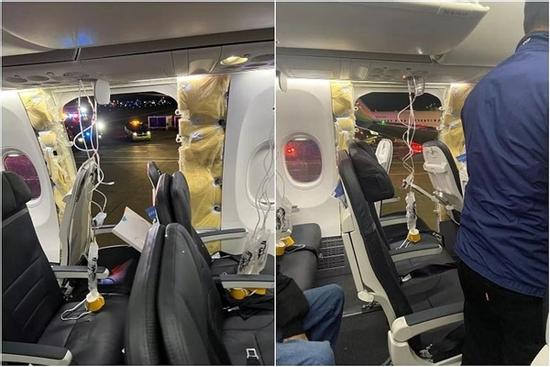 Những phút hoảng loạn trên máy bay Alaska Airlines bị bung thân giữa trời