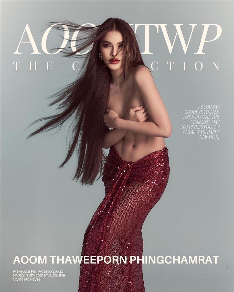 Hoa hậu Hòa bình Thái Lan gây tranh cãi vì chụp ảnh bán khỏa thân-1
