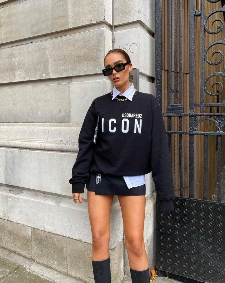 Những cách mặc áo nỉ chuẩn đẹp mùa lạnh-6