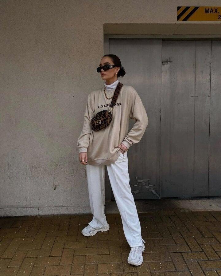 Những cách mặc áo nỉ chuẩn đẹp mùa lạnh-7