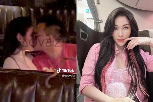 Nghi vấn một Á hậu Vbiz bị bắt gặp khóa môi chồng cũ Diệp Lâm Anh trong quán bar-5
