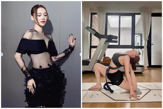 Nhã Phương tập sexy dance để siết eo trong 3 ngày