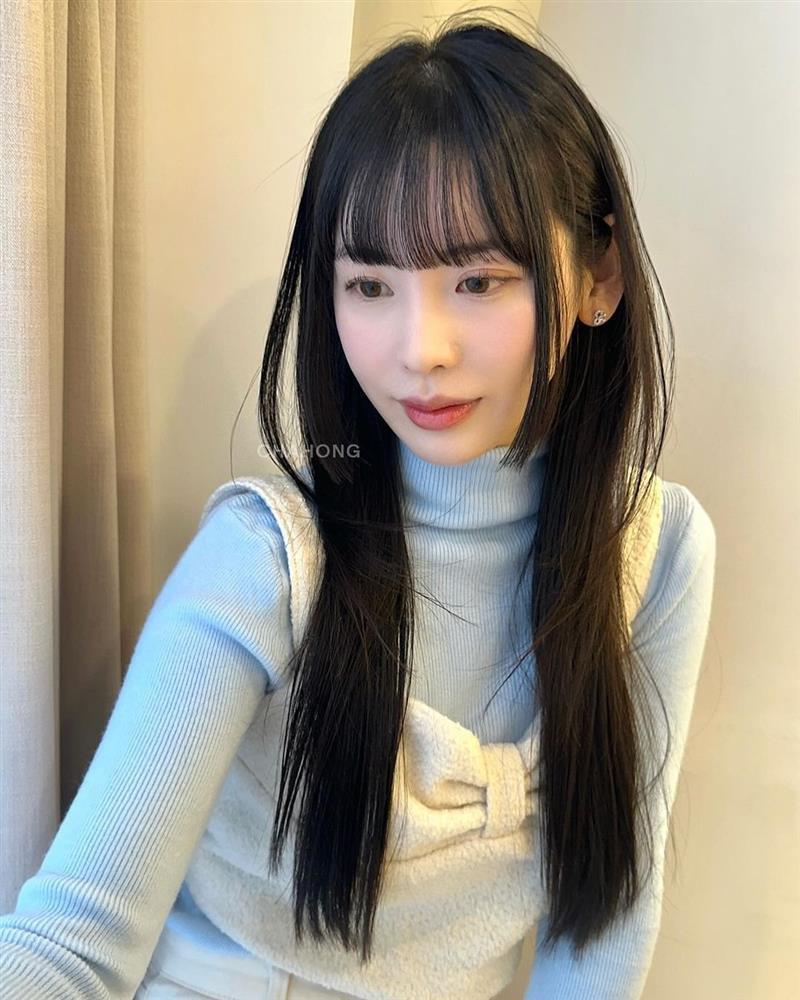 5 kiểu tóc màu đen trẻ trung dành cho những nàng không thích nhuộm tóc trước Tết-2