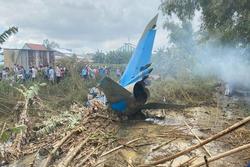 Cứu người dân bị thương liên quan vụ máy bay rơi ở Quảng Nam