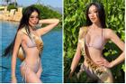 Đoàn Thu Thủy nóng bỏng với bikini ở Miss Global 2023