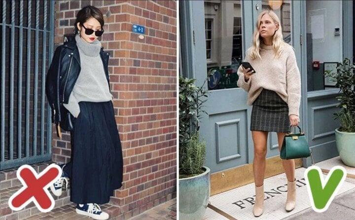 Quy tắc mặc đồ mùa thu đông cho người nhỏ nhắn-1