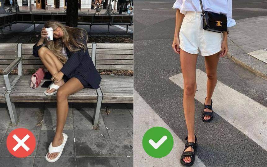 4 kiểu giày dép bạn tuyệt đối nên tránh diện vào ngày nồm ẩm để có outfit 10 điểm-4