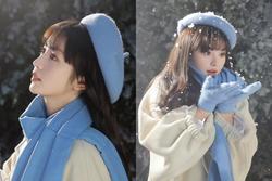 Điền Hi Vi hóa 'cô bé mùa đông' trong bộ ảnh mới, đẹp ngọt ngào khó cưỡng