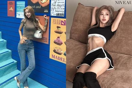 Giảm 46kg, con gái của Choi Jin Sil sở hữu dáng vóc nóng bỏng