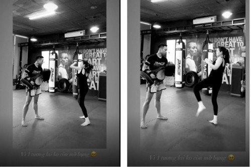 Nàng dâu nghìn tỷ hậu sinh con tự ti sắc vóc, treo ngược người, ăn kham khổ giảm cân-5