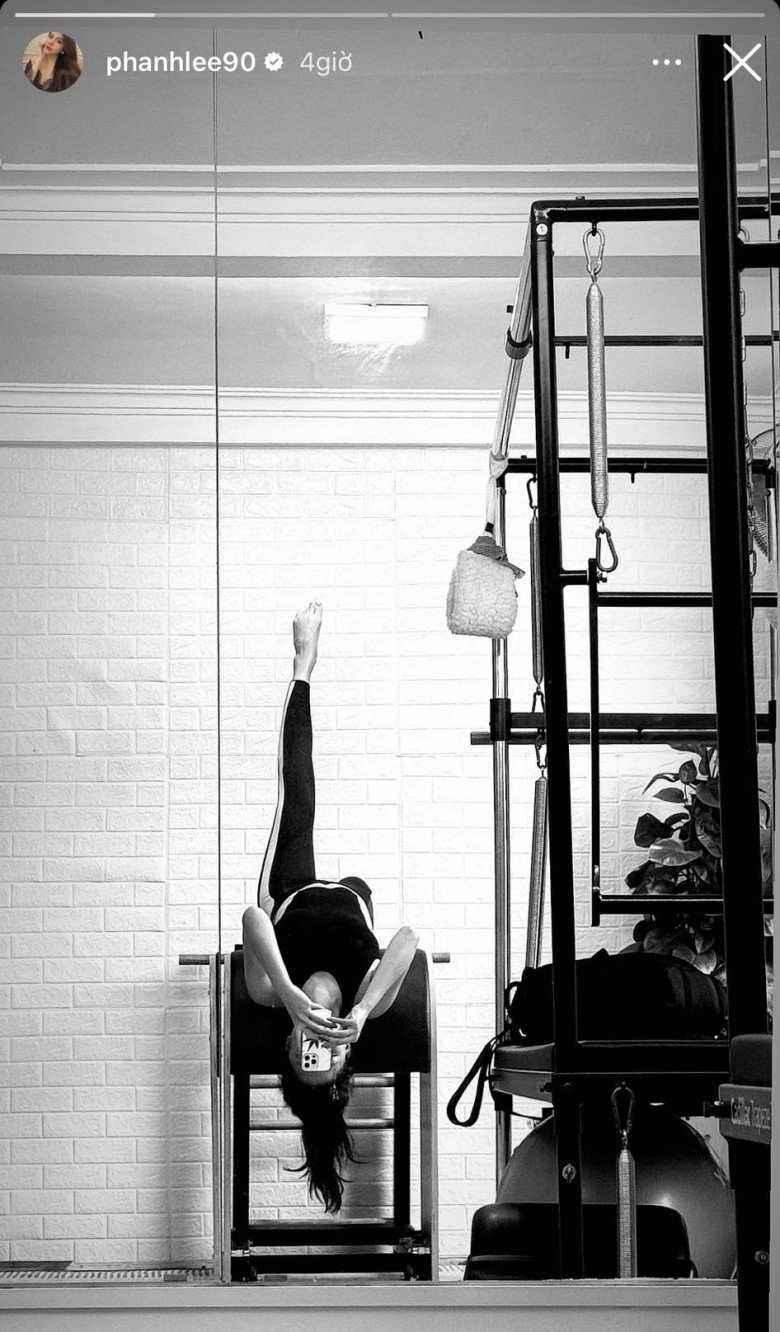 Nàng dâu nghìn tỷ hậu sinh con tự ti sắc vóc, treo ngược người, ăn kham khổ giảm cân-6