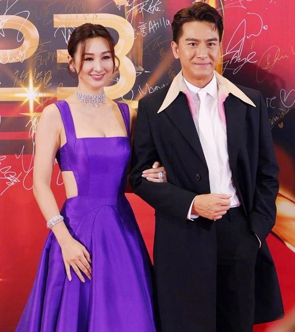 Xa Thi Mạn nhận giải mỏi tay ở TVB 2023-1