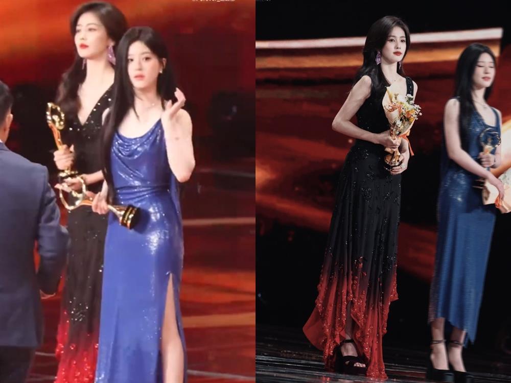 Triệu Lộ Tư lọt thỏm khi đứng cạnh Bạch Lộc và Tống Dật: CĐM nghi ngờ khai gian chiều cao-2