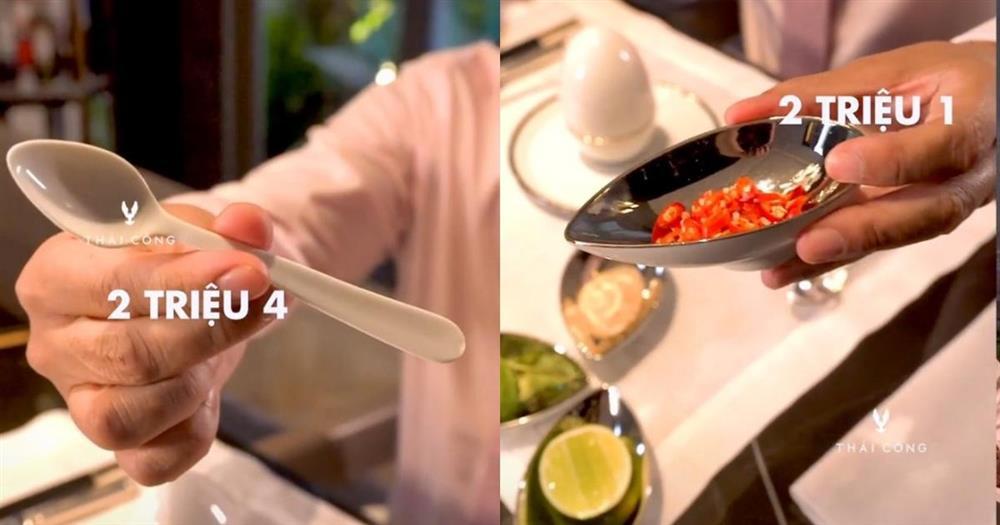 NTK Thái Công ăn trứng vịt lộn bằng bộ đồ nghề 50 triệu đồng, có gì khác biệt?-3