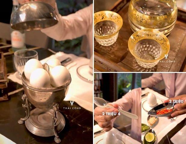 NTK Thái Công ăn trứng vịt lộn bằng bộ đồ nghề 50 triệu đồng, có gì khác biệt?-4