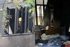 Cận cảnh ngôi nhà bị cháy lúc rạng sáng khiến 4 người tử vong ở Hà Nội